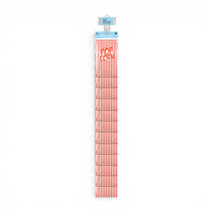 Wholesale Paper Popcorn Bag 8pk With Clip Strip | Wholesale Direct Wholesale Paper Popcorn Bag 8pk With Clip Strip | Wholesale Direct