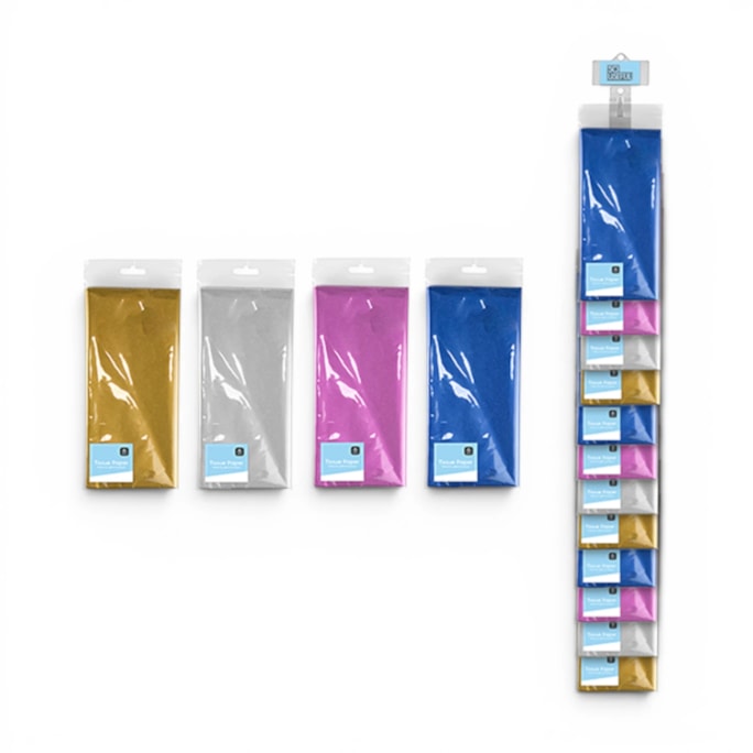 Wholesale Tissue Paper 6pk With Clip Strip | Wholesale Direct