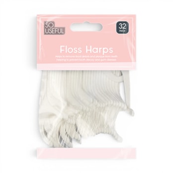 Wholesale Floss Harps 32pk With Clip Strip | Wholesale Direct