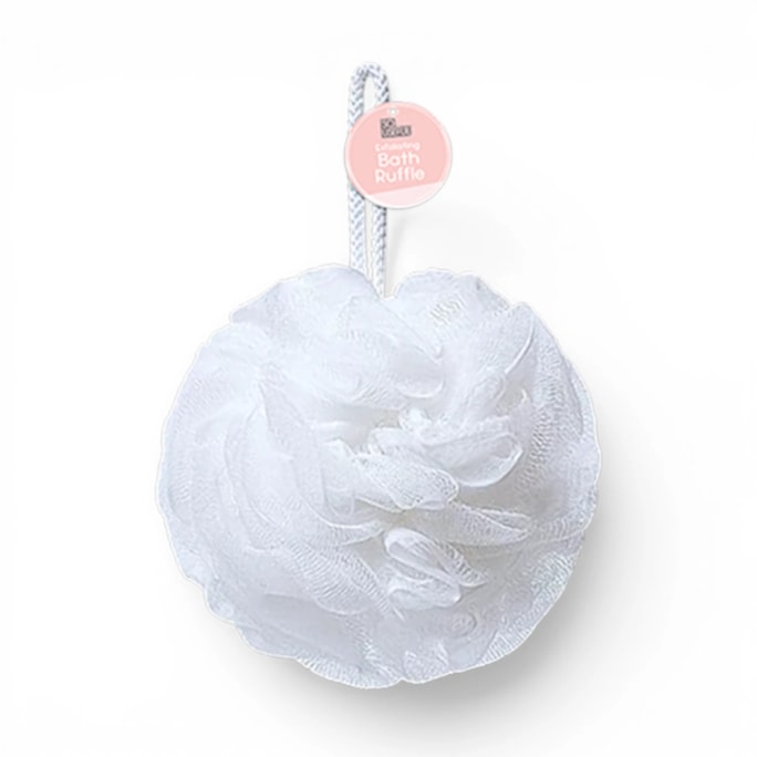 Wholesale Exfoliating Bath Ruffle With Clip Strip | Wholesale Direct