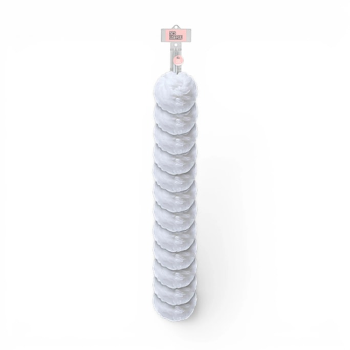 Wholesale Exfoliating Bath Ruffle With Clip Strip | Wholesale Direct