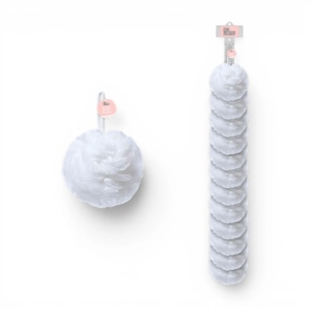Wholesale Exfoliating Bath Ruffle With Clip Strip | Wholesale Direct Wholesale Exfoliating Bath Ruffle With Clip Strip | Wholesale Direct