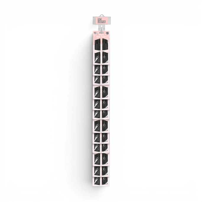 Wholesale Black Hair Grips 200pk With Clip Strip | Wholesale Direct