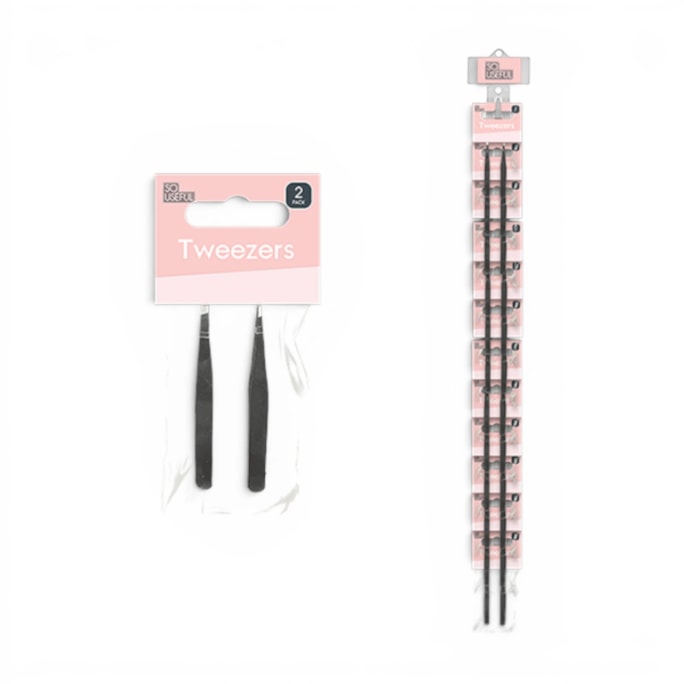Wholesale Tweezers 2pk With Clip Strip | Wholesale Direct Wholesale Tweezers 2pk With Clip Strip | Wholesale Direct