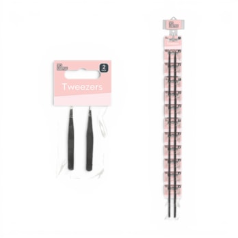Wholesale Tweezers 2pk With Clip Strip | Wholesale Direct