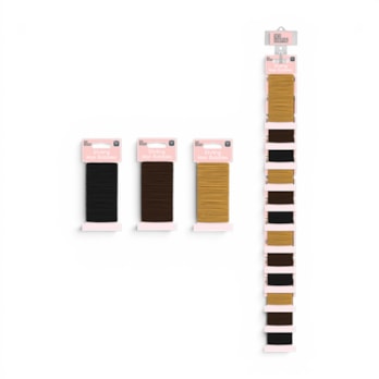 Wholesale Hair Bobbles 50pk With Clip Strip | Wholesale Direct