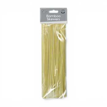 Wholesale Bamboo Skewers 100pk With Clip Strip | Wholesale Direct