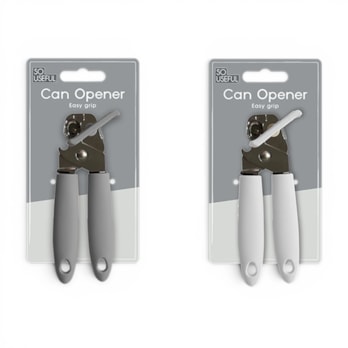 Wholesale Soft Grip Tin Opener With Clip Strip | Wholesale Direct