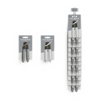 Wholesale Soft Grip Tin Opener With Clip Strip | Wholesale Direct