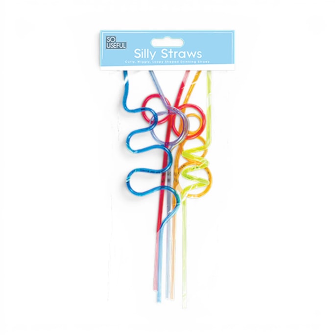 Wholesale Silly Straws 5pk With Clip Strip | Wholesale Direct