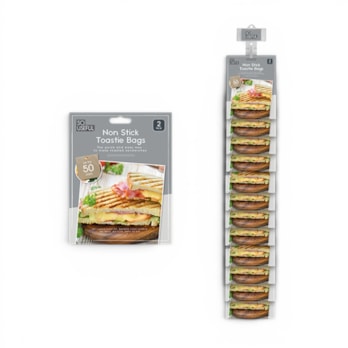 Wholesale Toaster Bag 2pk With Clip Strip | Wholesale Direct Wholesale Toaster Bag 2pk With Clip Strip | Wholesale Direct