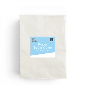 Wholesale Paper Table Cloths 3pk With Clip Strip | Wholesale Direct