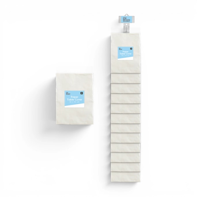 Wholesale Paper Table Cloths 3pk With Clip Strip | Wholesale Direct