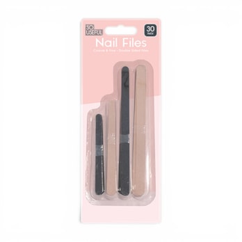 Wholesale Nail Files 30pk With Clip Strip | Wholesale Direct