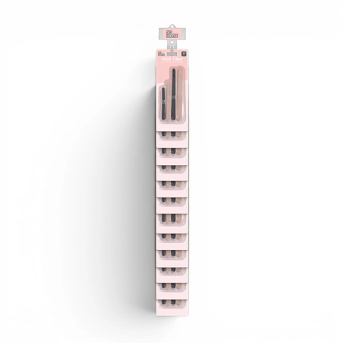 Wholesale Nail Files 30pk With Clip Strip | Wholesale Direct