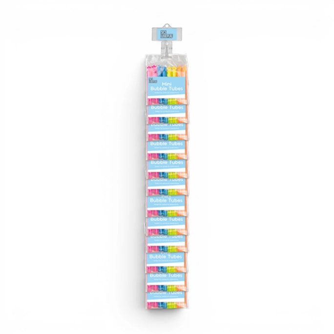 Wholesale Bubble Tubes 8pk With Clip Strip | Wholesale Direct
