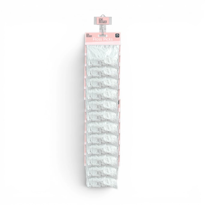 Wholesale Dental Floss Toothpicks 75pk With Clip Strip | Wholesale Direct Wholesale Dental Floss Toothpicks 75pk With Clip Strip | Wholesale Direct