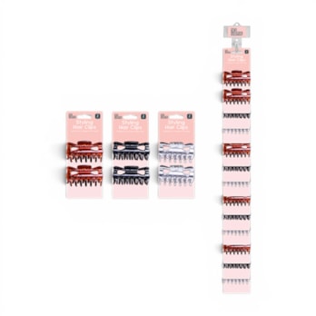Wholesale Hair Claw Clips 2pk With Clip Strip | Wholesale Direct