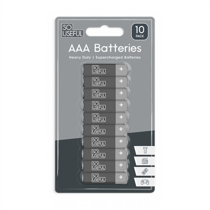 Wholesale AAA Extra Heavy Duty Batteries 10pk with Clip Strip | Wholesale Direct Wholesale AAA Extra Heavy Duty Batteries 10pk with Clip Strip | Wholesale Direct