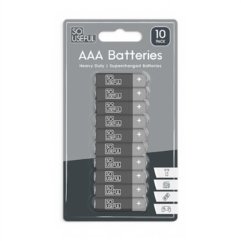 Wholesale AAA Extra Heavy Duty Batteries 10pk with Clip Strip | Wholesale Direct