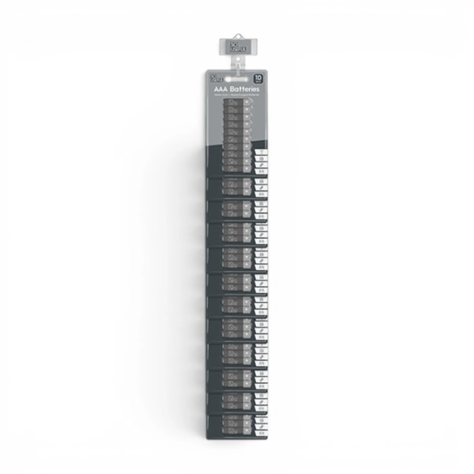 Wholesale AAA Extra Heavy Duty Batteries 10pk with Clip Strip | Wholesale Direct