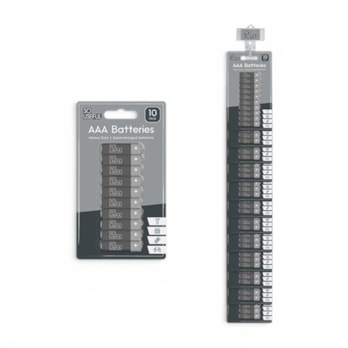 Wholesale AAA Extra Heavy Duty Batteries 10pk with Clip Strip | Wholesale Direct