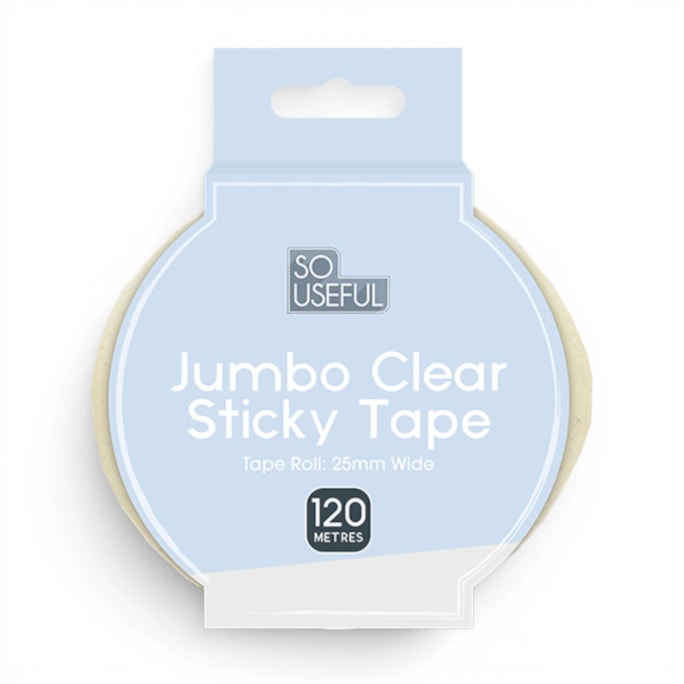 Wholesale Jumbo Clear Sticky Tape 120m | Wholesale Direct