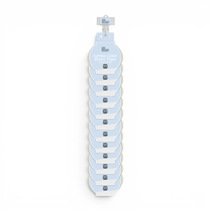 Wholesale Jumbo Clear Sticky Tape 120m | Wholesale Direct Wholesale Jumbo Clear Sticky Tape 120m | Wholesale Direct