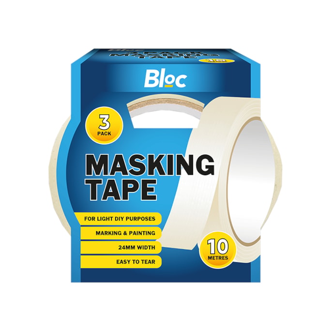 Wholesale Masking Tape 10m 3 Pack | Wholesale Direct Wholesale Masking Tape 10m 3 Pack | Wholesale Direct
