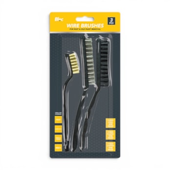 Wholesale 3 Piece Wire Brushes Set | Wholesale Direct