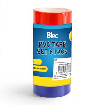 Wholesale PVC Tape Set 6 Pack in CDU | Wholesale Direct Wholesale PVC Tape Set 6 Pack in CDU | Wholesale Direct