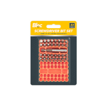 Wholesale Screwdriver Home Bit Set 33 Pack | Wholesale Direct Wholesale Screwdriver Home Bit Set 33 Pack | Wholesale Direct