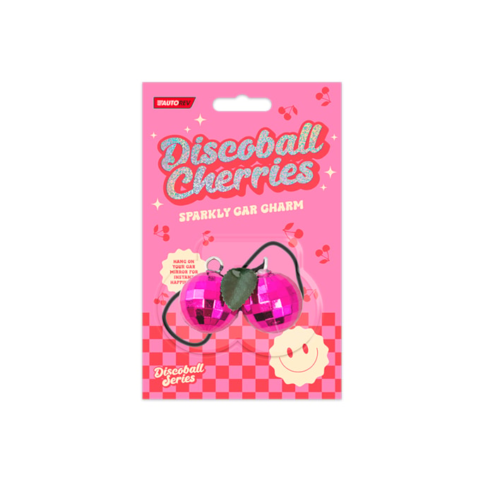 Wholesale Disco Ball Cherries Car Charm | Wholesale Direct