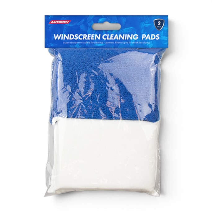 Wholesale Windscreen Cleaning Pads 2 Pack | Wholesale Direct