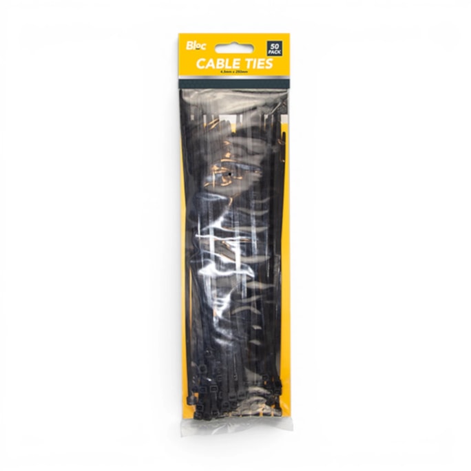 Wholesale Cable Ties 4.7mm x 250mm 50 Pack | Wholesale Direct