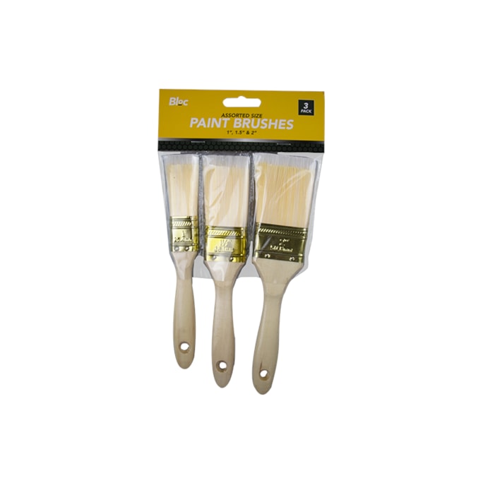 Wholesale Assorted Paintbrush Set 3 Pack | Wholesale Direct