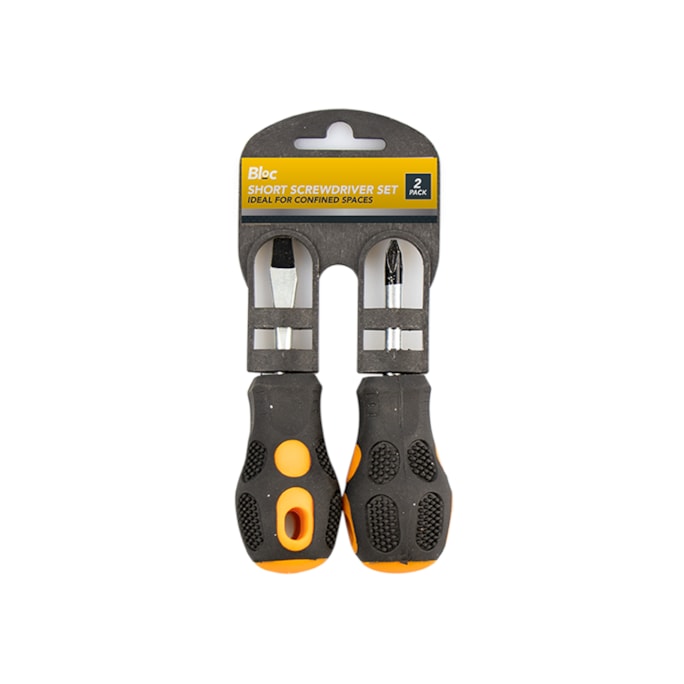 Wholesale Short Screwdriver Set 2 Pack | Wholesale Direct