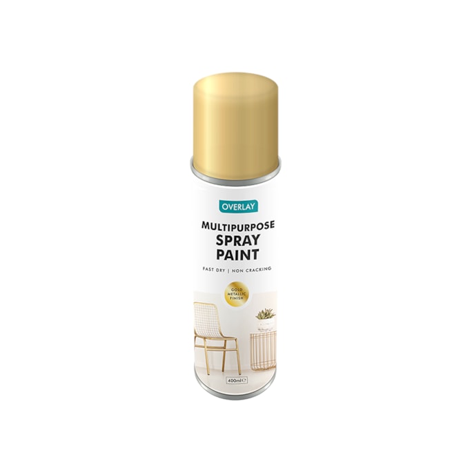 Wholesale Auto Spray Paint Gold Metallic Finish 400ml | Wholesale Direct
