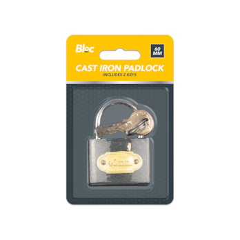 Wholesale Cast Iron Padlock 60mm | Wholesale Direct