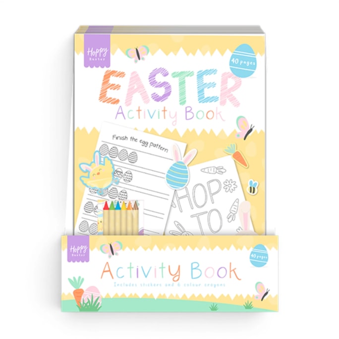 Wholesale Easter A4 Activity Book 40 Page CDU | Wholesale Direct