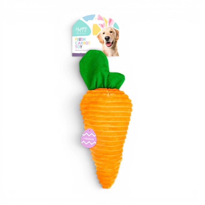 Wholesale Easter Pet Plush Carrot Toy | Wholesale Direct