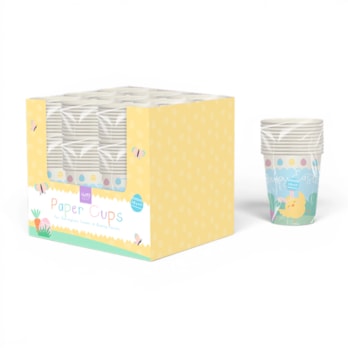 Wholesale Easter Printed Paper Cups 270ml 10pk CDU | Wholesale Direct Wholesale Easter Printed Paper Cups 270ml 10pk CDU | Wholesale Direct