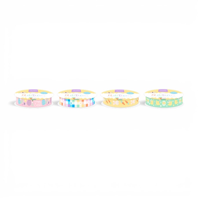 Wholesale Easter Patterned Ribbon 1.8cm x 2M CDU | Wholesale Direct