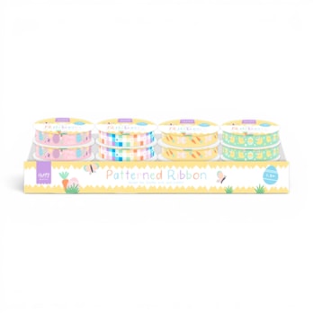 Wholesale Easter Patterned Ribbon 1.8cm x 2M CDU | Wholesale Direct