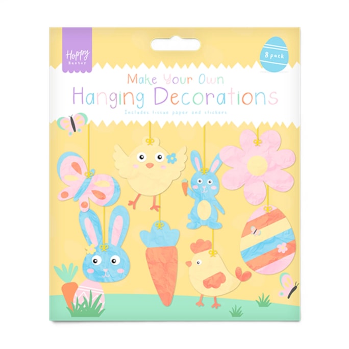 Wholesale Easter Make Your Own Hanging Decorations 8pk | Wholesale Direct