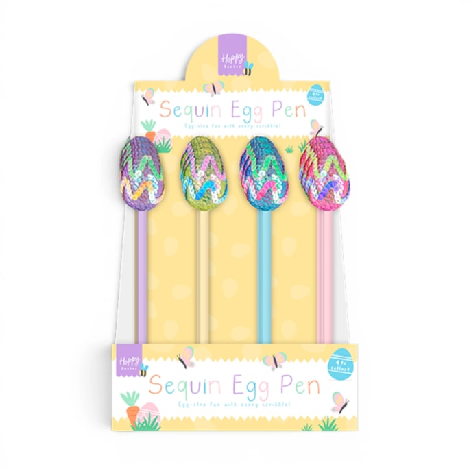 Wholesale Easter Sequin Egg Pen CDU | Wholesale Direct