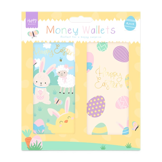 Wholesale Easter Money Wallets 4pk | Wholesale Direct Wholesale Easter Money Wallets 4pk | Wholesale Direct