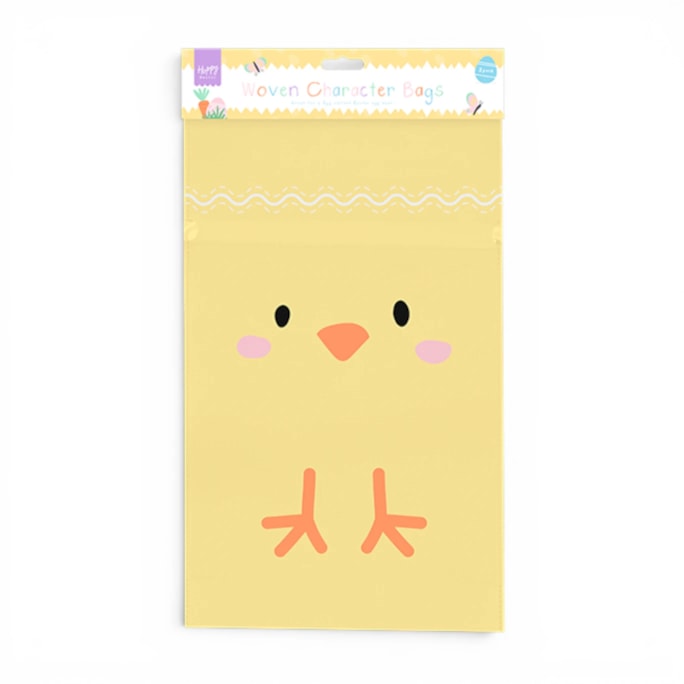 Wholesale Easter Woven Character Bags 3pk | Wholesale Direct