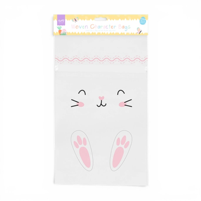 Wholesale Easter Woven Character Bags 3pk | Wholesale Direct