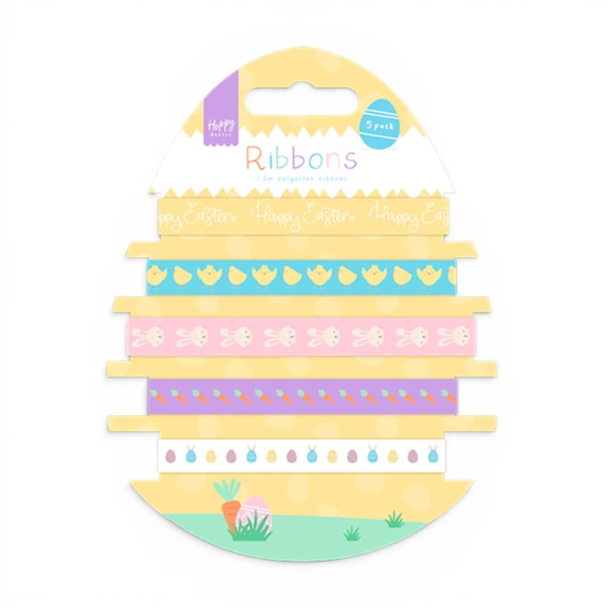 Wholesale Easter Ribbons - 5 Pack | Wholesale Direct